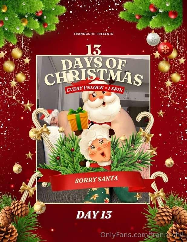 13 Days of Christmas🎄 DAY 13Every Unlock = 1 SpinShowing you..