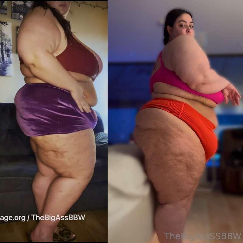 What do we think? Have I gotten bigger? 😏 from a couple year..
