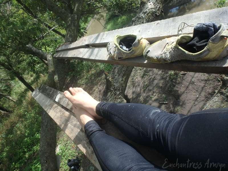 I went for a bike ride, took an off trail detour, and found ..