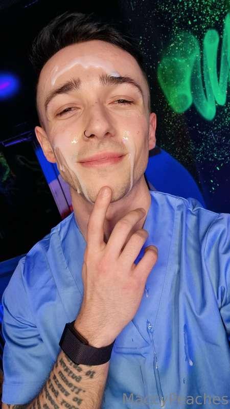 Played a messy little game of Fact of Facial at the Desire E..