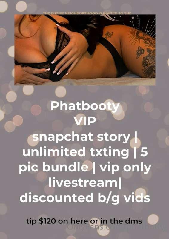 EXCITED TO ANNOUNCE MY EXCLUSIVE VIP 😻

All you have to do i..