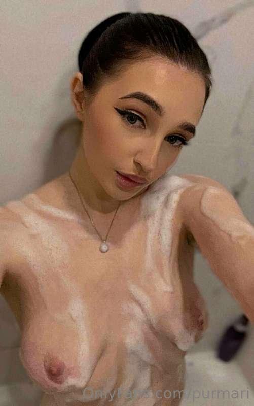 My sweet boy, will you rub my nipples in cold water?