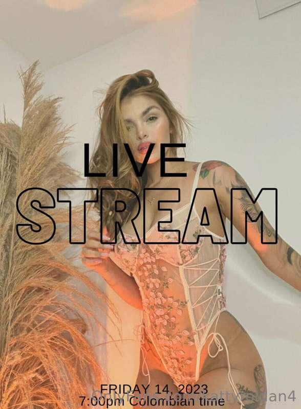 Hey baby🔥 BEST BOOTY OF ALL OF is  going to be LIVE Tonight...