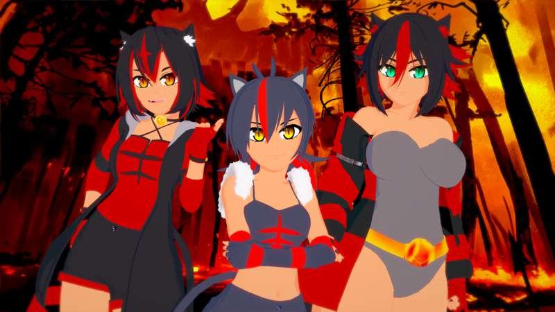 Fiery Felines!