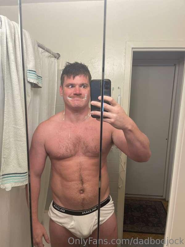 Keeping the mustache and hair cool