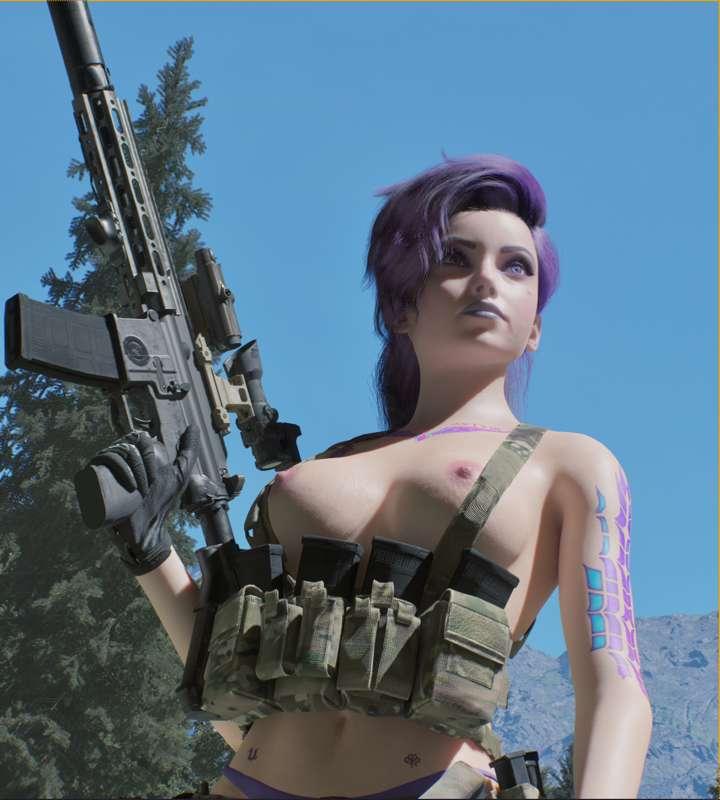 Virtual Gun-Tuber Lewd #4 (Daytime)