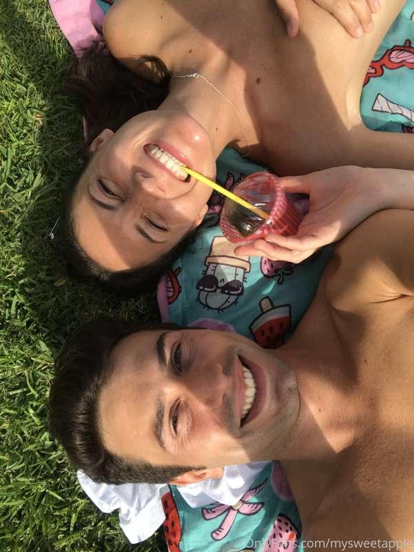 Taking advantage of the last hot days 🌞