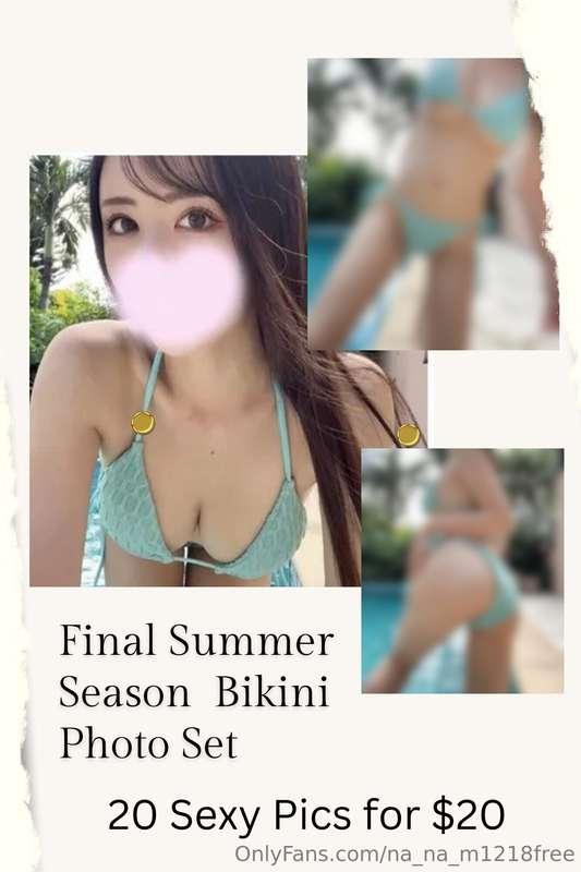 Today's content on my page is this summer season’s final bik..