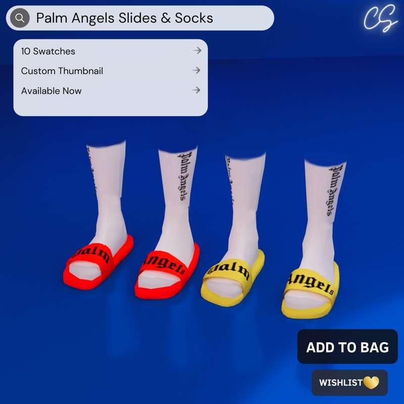 Palm Angels Slides & Socks
