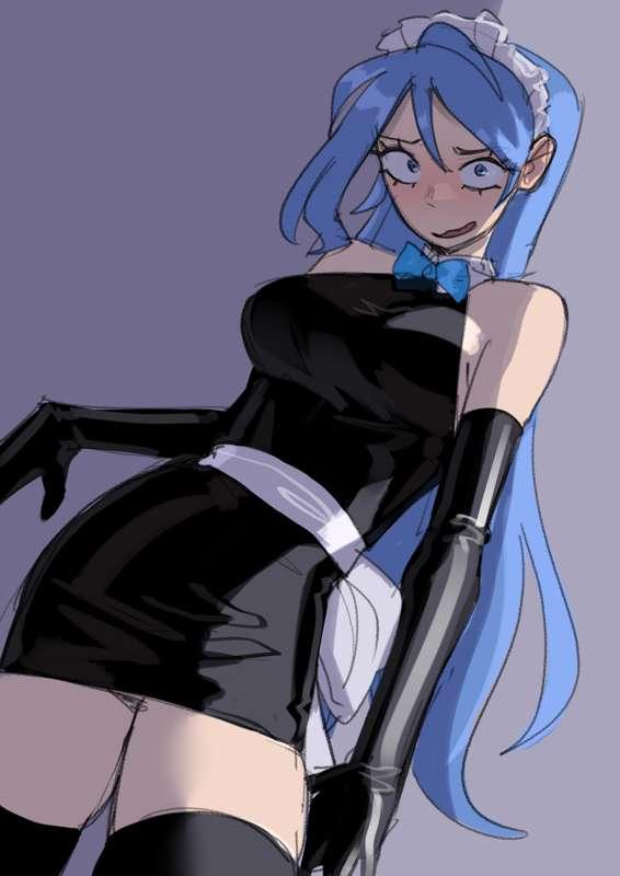 Sorta maid-ish Marcy AND some recent scribbles!
