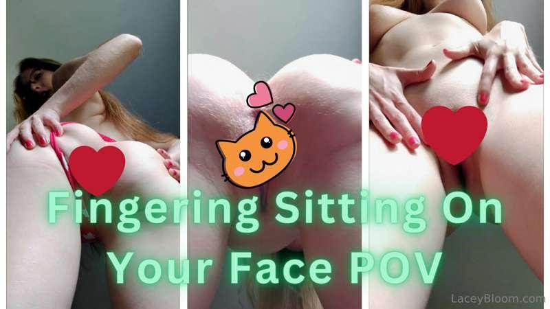 **Fingering Sitting on Your Face POV** 💦 🥵