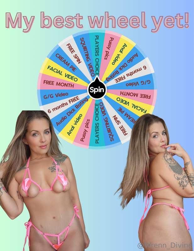 #### My best wheel yet!  Just ***TIP*** the post! You can sp..