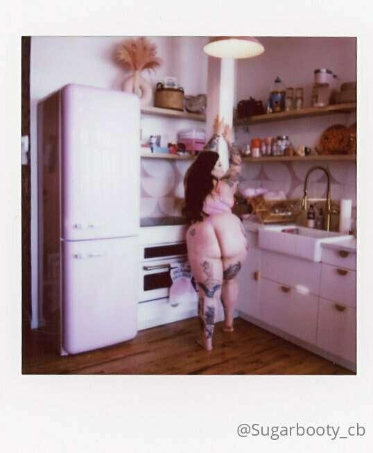 POV I'm grabbing a drink of water in the kitchen after we ha..