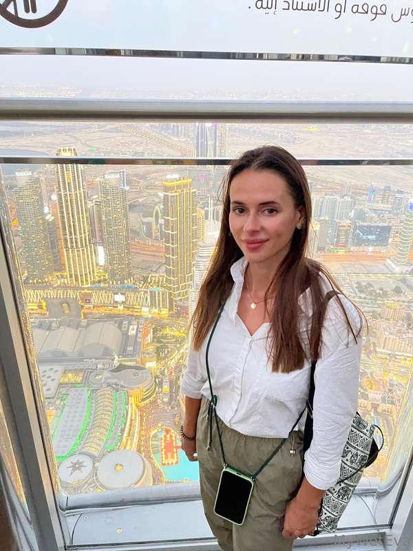 A view of Dubai from under the clouds! ❤️😍