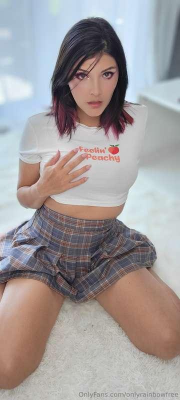 Feeling peachy