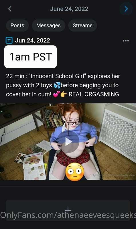 22.47 minute video UPLOADING to MY VIP 💥 RIGHT NOW! 🥵 @athen..