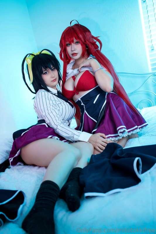 Akeno x Rias coming on Monday ❤️💙