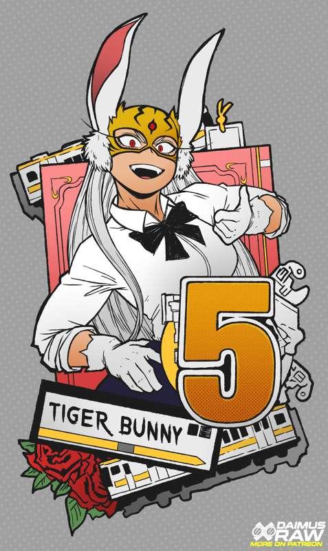 Tiger Bunny card from Pag 15