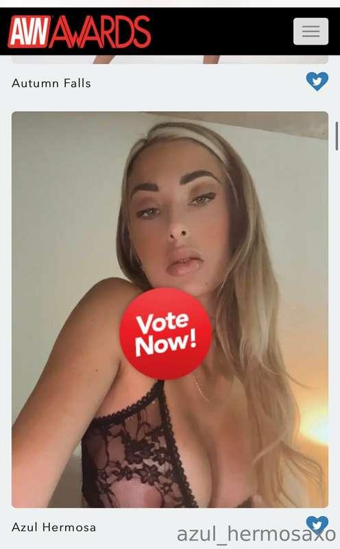 Vote for me most spectacular breast! Thank you babes 🫶😽🙏 @AV..
