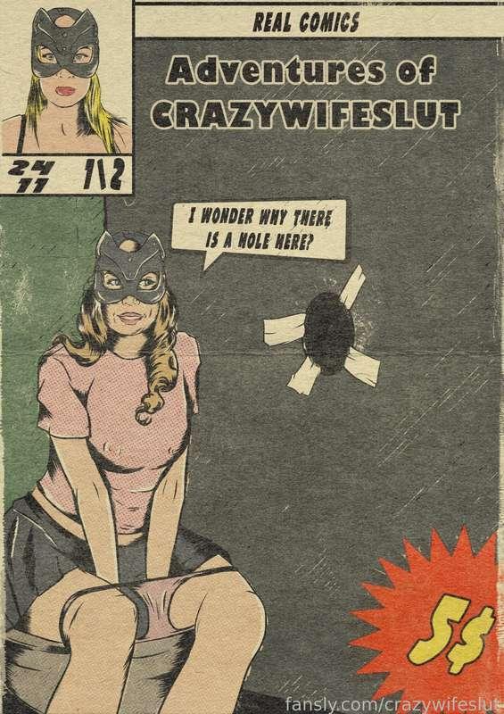 First part of comics “Adventures of CrazyWifeSlut”

#crazywifeslut #comic #art #drawing #cartoon