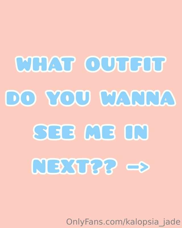 VOTE ON WHICH COSPLAY ILL FUCK MYSELF IN NEXT!!!!