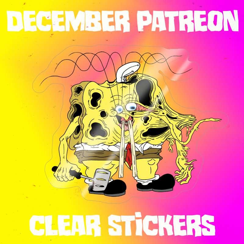 DECEMBER STICKER