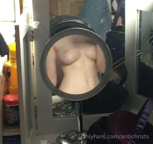 mirror caught me