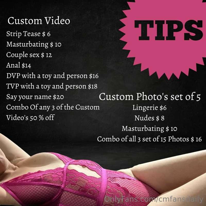 DM Me for any Custom content.
I would love to make you day