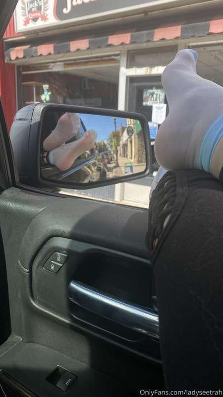 Soon it'll be too cold to stick my feet out the window. How ..