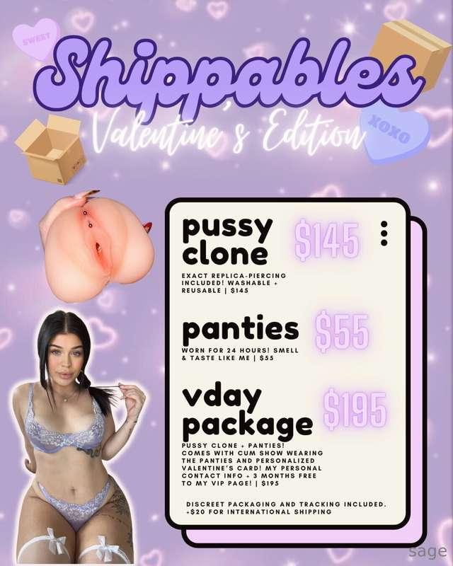 💕 Special Valentine’s Shippables! 💌✨Gift yourself the ultima..