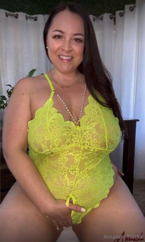 Does it turn you knowing this lingerie is crotchless? 😏