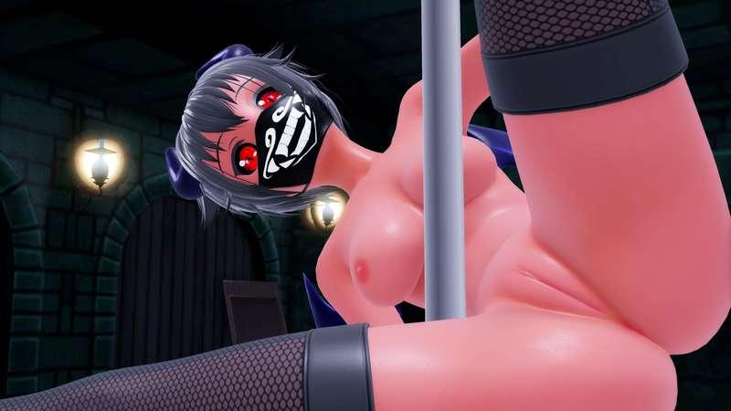 【MMD R-18】Pole Dance - Nude Version [HD]