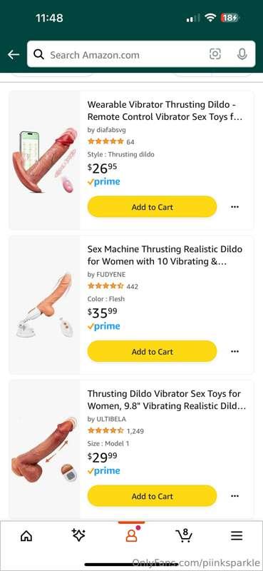 Which thrusting toy should we play with 😈 1, 2, or 3