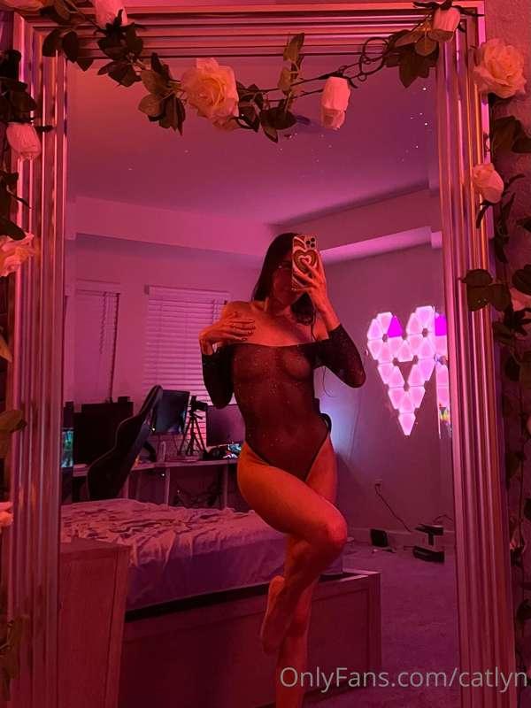 do you love me in this bodysuit? posting another pic in it e..
