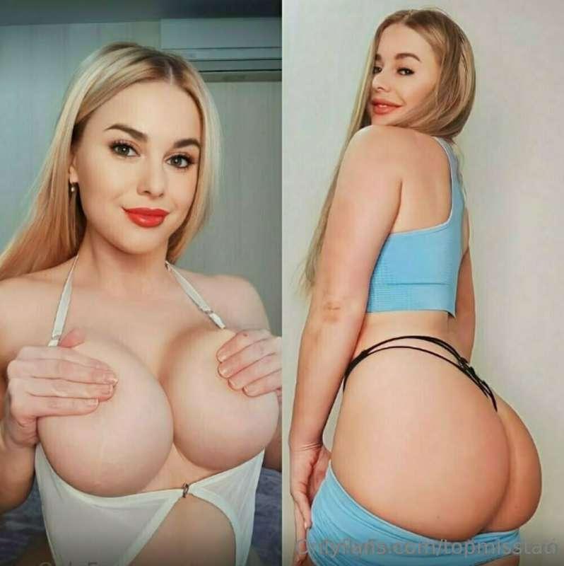 hot blonde with huge tits will make you cum @annagreat #ad
