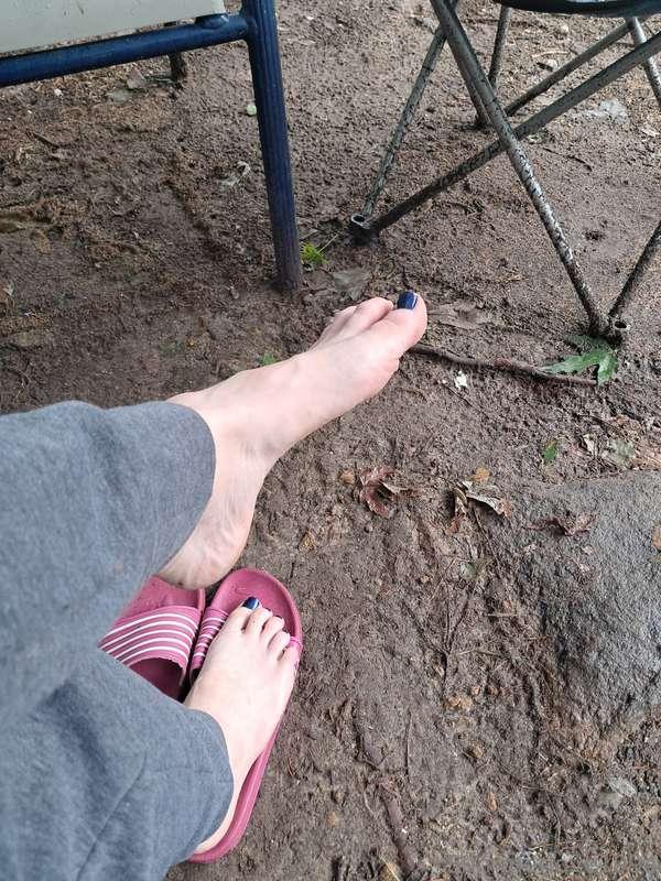 Wanna see more of my feet? Ask me where to go or join my vip..