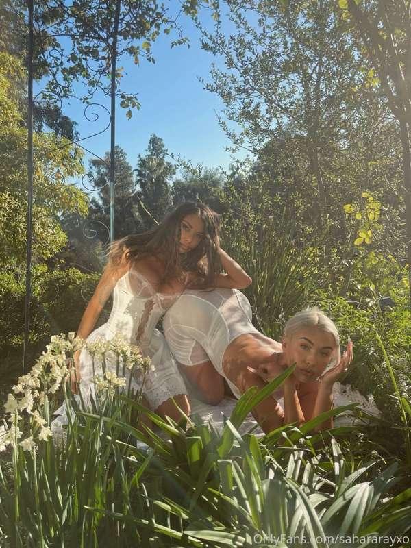 Garden nymphs up to no good per usual 🌱 What happens in my g..