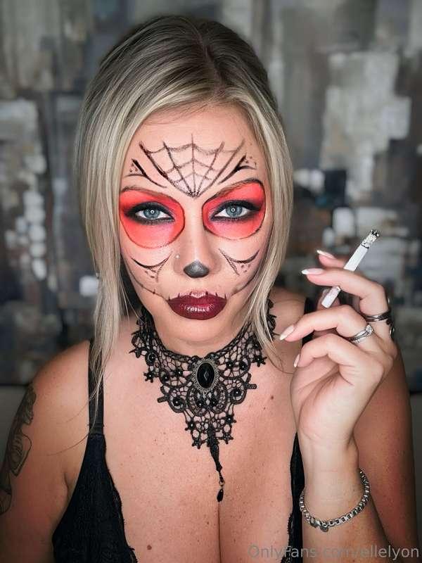 The Lady of the Dead who presides over the underworld. 