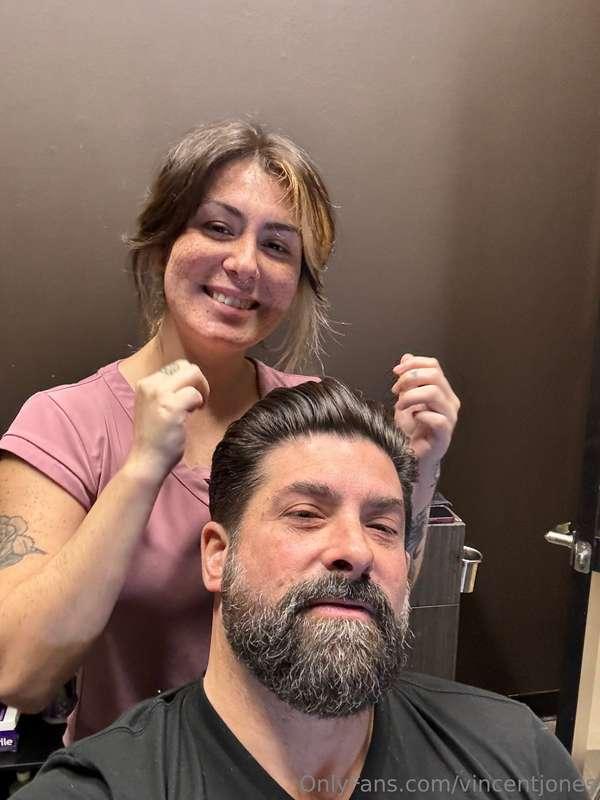 When your stylist you’ve been hitting on finally tells you a..
