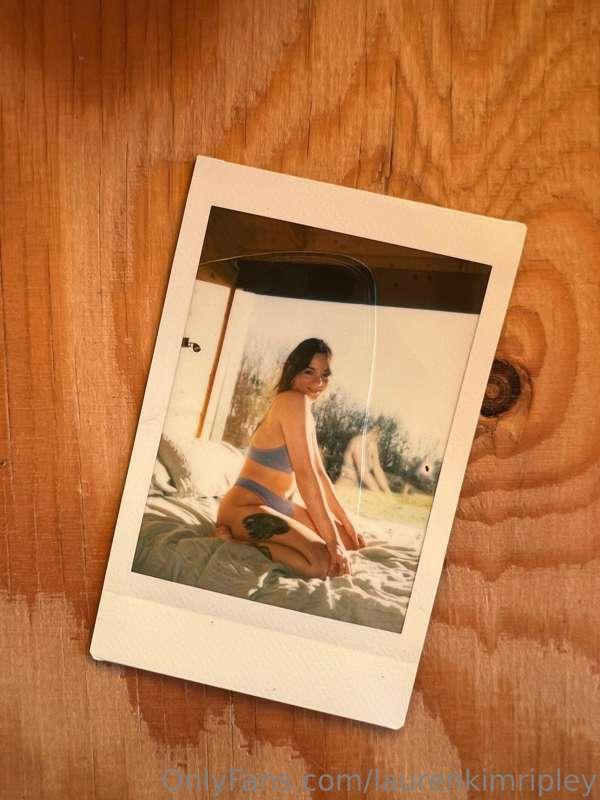 Message me an offer - an original Polaroid that will be sign..