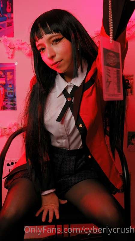 I am back with new cosplay of Yumeko from Kakegurui 🖤