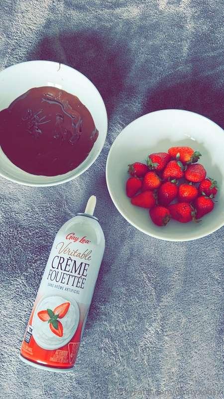 Girl on girl fun , whip cream and whips , we got so dirty  🍓..