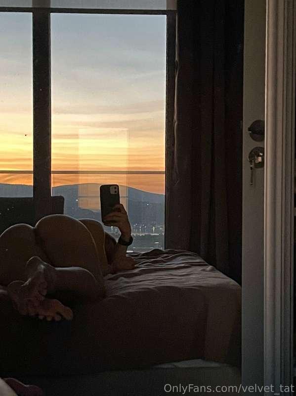 Perfect view isn’t it? 😋