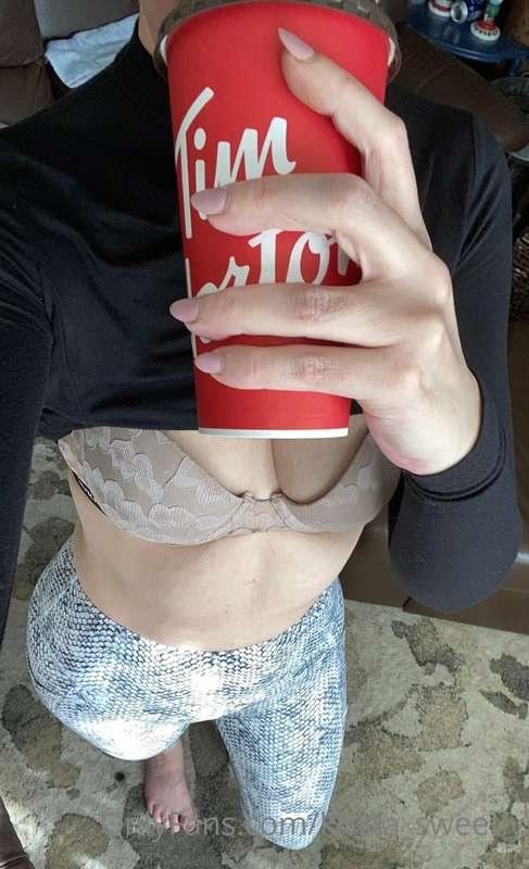 Saturdays, comfy clothes, messy hair, music, and coffee.