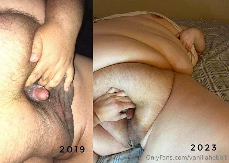4 years ago compared to now , my fatpad has grown much I nee..