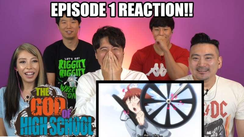 GOD OF HIGHSCHOOL EPISODE 1 FULL LENGTH REACTION! 
