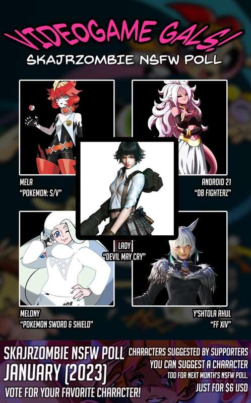 January 2023 NSFW poll!