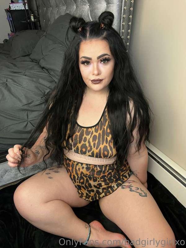 Feeling feisty in leopard print