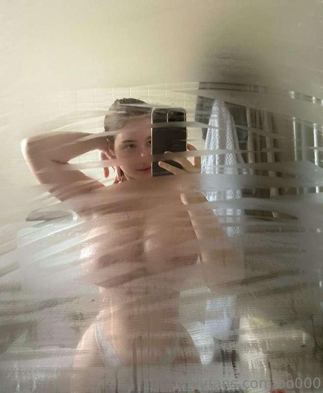 After a hot shower