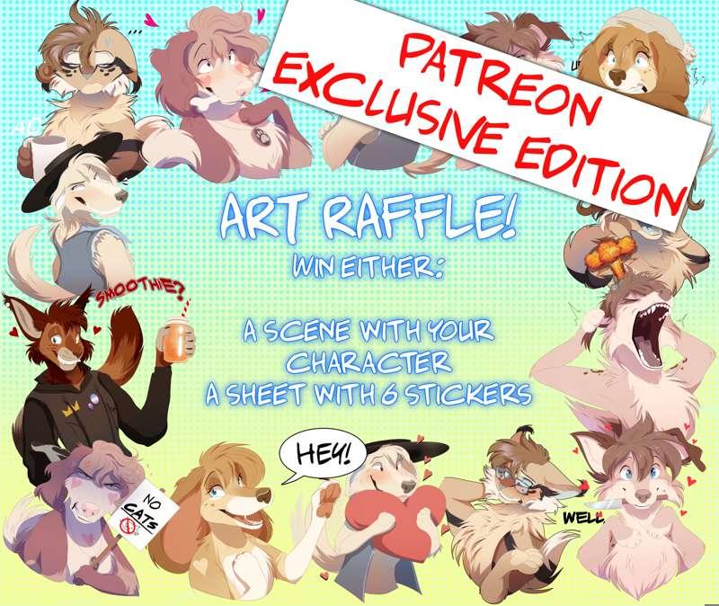 Patreon exclusive raffle